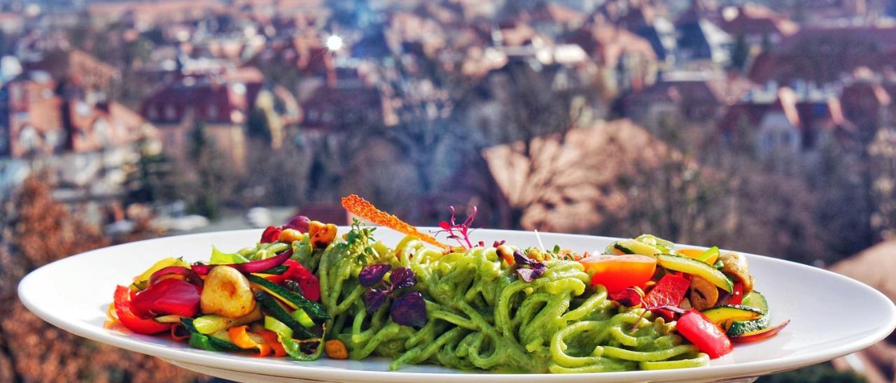 דרזדן Bergwirtschaft Wilder Mann Hotel Und Restaurant מראה חיצוני תמונה