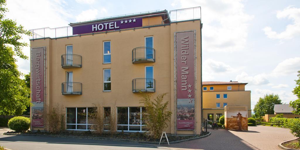 דרזדן Bergwirtschaft Wilder Mann Hotel Und Restaurant מראה חיצוני תמונה